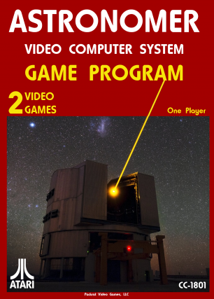 Box Astronomer Atari 2600